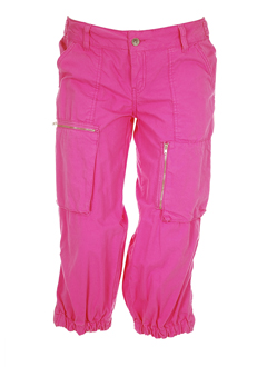 teddy smith pantacourts femme de couleur fuschia