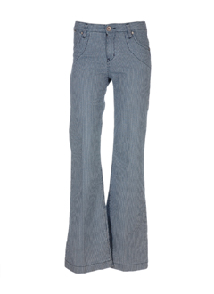 denim studio jeans femme de couleur bleu