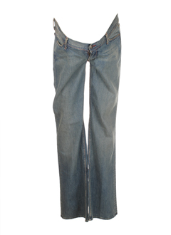 habitual jeans femme de couleur bleu fonce