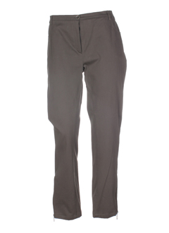 ecru pantalons femme de couleur marron