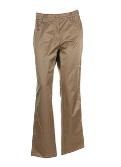 luisa cerano pantalons femme de couleur or