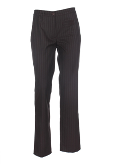 rosa rosam pantalons femme de couleur marron