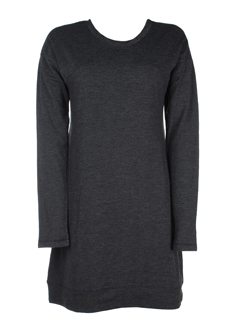 charlie joe robes femme de couleur gris acier