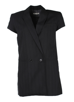 charlie joe vestes femme de couleur noir