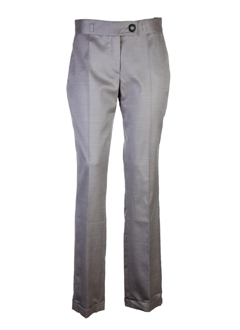 fleur de sel pantalons femme de couleur gris perle