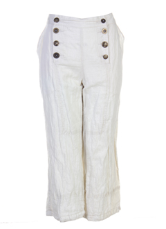 liliane h pantacourts femme de couleur creme