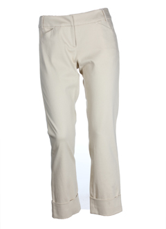 sportmax pantacourts femme de couleur beige