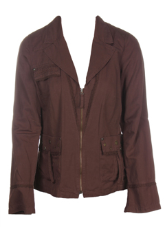 voodoo vestes femme de couleur chocolat