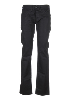 stone aged jeans homme de couleur noir