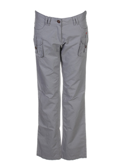 mexx pantalons fille de couleur gris perle
