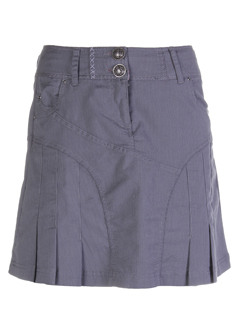 double one peace jupes femme de couleur gris