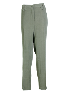 brandtex pantalons femme de couleur kaki