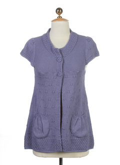 2 et two cardigans femme de couleur violet (photo) 2 et two cardigans femme de couleur violet (photo)