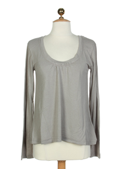 cannisse t-shirts femme de couleur gris perle