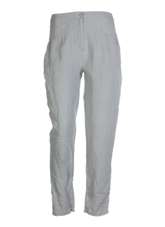 cannisse pantalons femme de couleur gris perle