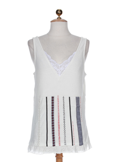 aldo martin's t-shirts / tops femme de couleur ecru