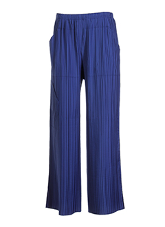 leïko pantalons femme de couleur bleu acier