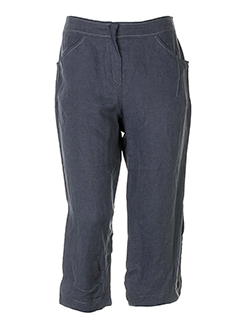 double jeu pantacourts femme de couleur gris