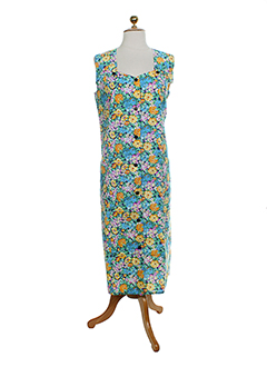 20/20 robes femme de couleur vert multicolore
