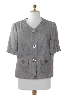 weill vestes femme de couleur taupe