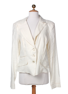 psy vestes femme de couleur ecru