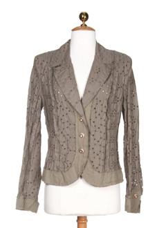 airfield vestes femme de couleur taupe