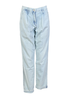 miss sixty pantalons femme de couleur bleu ciel