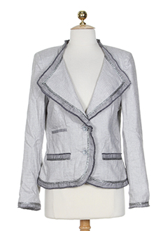 helena sorel vestes femme de couleur gris clair