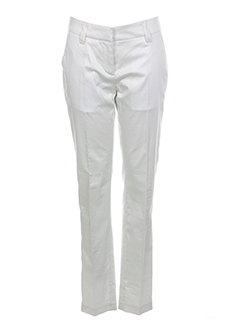 fairly pantalons femme de couleur blanc
