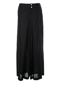 rimini pantalons femme de couleur noir