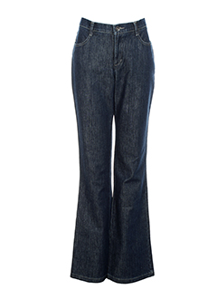 new man jeans femme de couleur bleu fonce