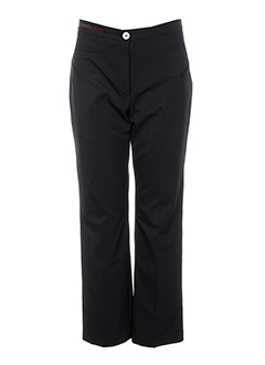 de la vega pantacourts femme de couleur noir