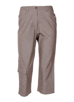 chrismas's pantacourts femme de couleur marron