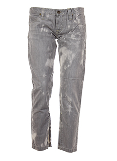 fornarina pantacourts femme de couleur gris