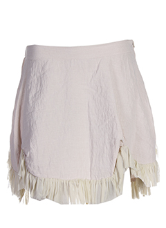 zone bleue jupes femme de couleur beige