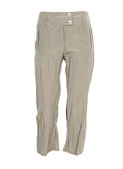 atika pantacourts femme de couleur beige