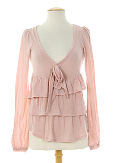 fornarina chemises femme de couleur rose