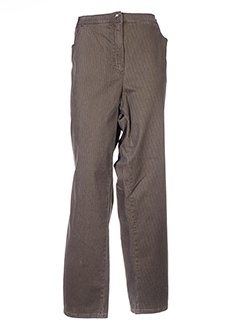 rosa rosam pantalons femme de couleur beige