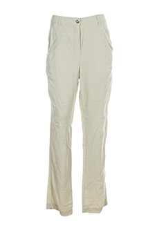 rivieres de lune pantalons femme de couleur beige