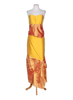 elsa gary ensemble femme de couleur jaune