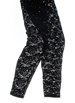 my way pantalons femme de couleur noir