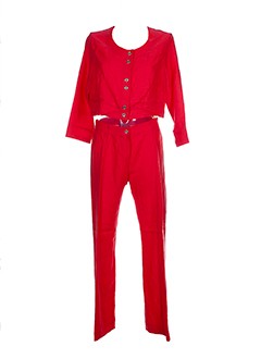 jean gabriel ensemble femme de couleur rouge