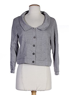 jensen vestes femme de couleur gris