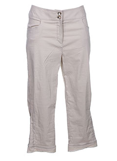 quattro pantacourts femme de couleur beige