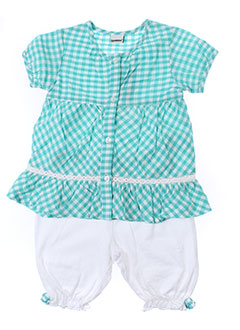 3 et pommes t et shirt et pantalon fille de couleur vert (photo) 3 et pommes t et shirt et pantalon fille de couleur vert (photo)