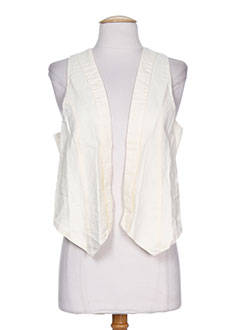 taboo gilets femme de couleur beige
