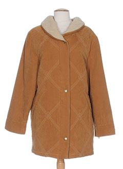 lauretta manteaux femme de couleur marron