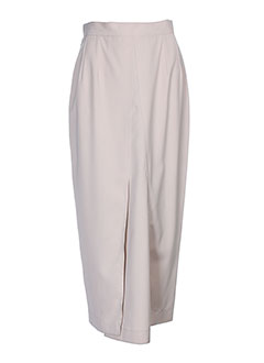 ecru jupes femme de couleur beige