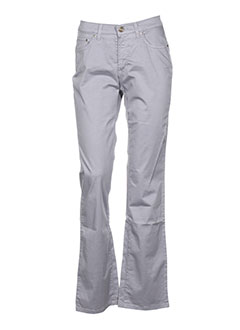 trussardi jeans pantalons femme de couleur gris
