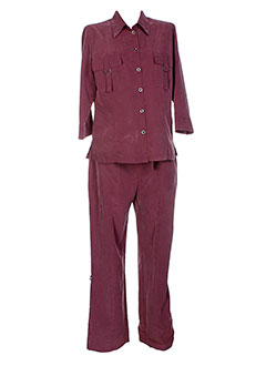 lewinger ensemble femme de couleur rouge